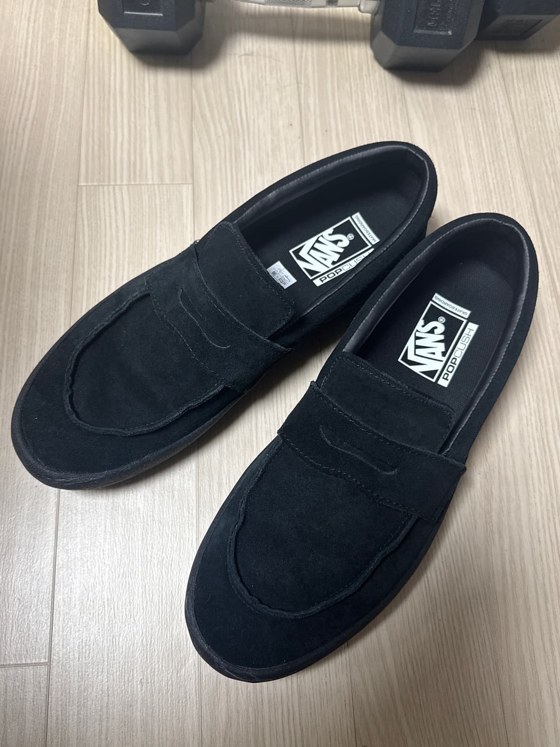 [280] 반스 스케이트 로퍼 블랙 상품이미지1