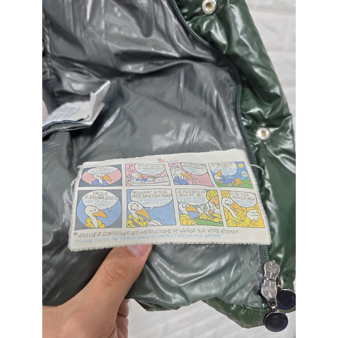 택포// 몽클레어 숏 패딩 S 상품이미지3