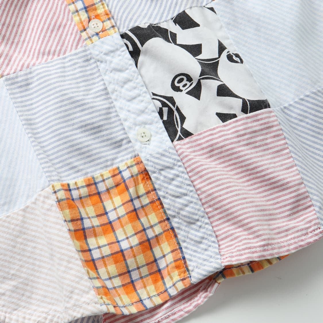 스투시 STUSSY Patchwork S/S Shirt 상품이미지8