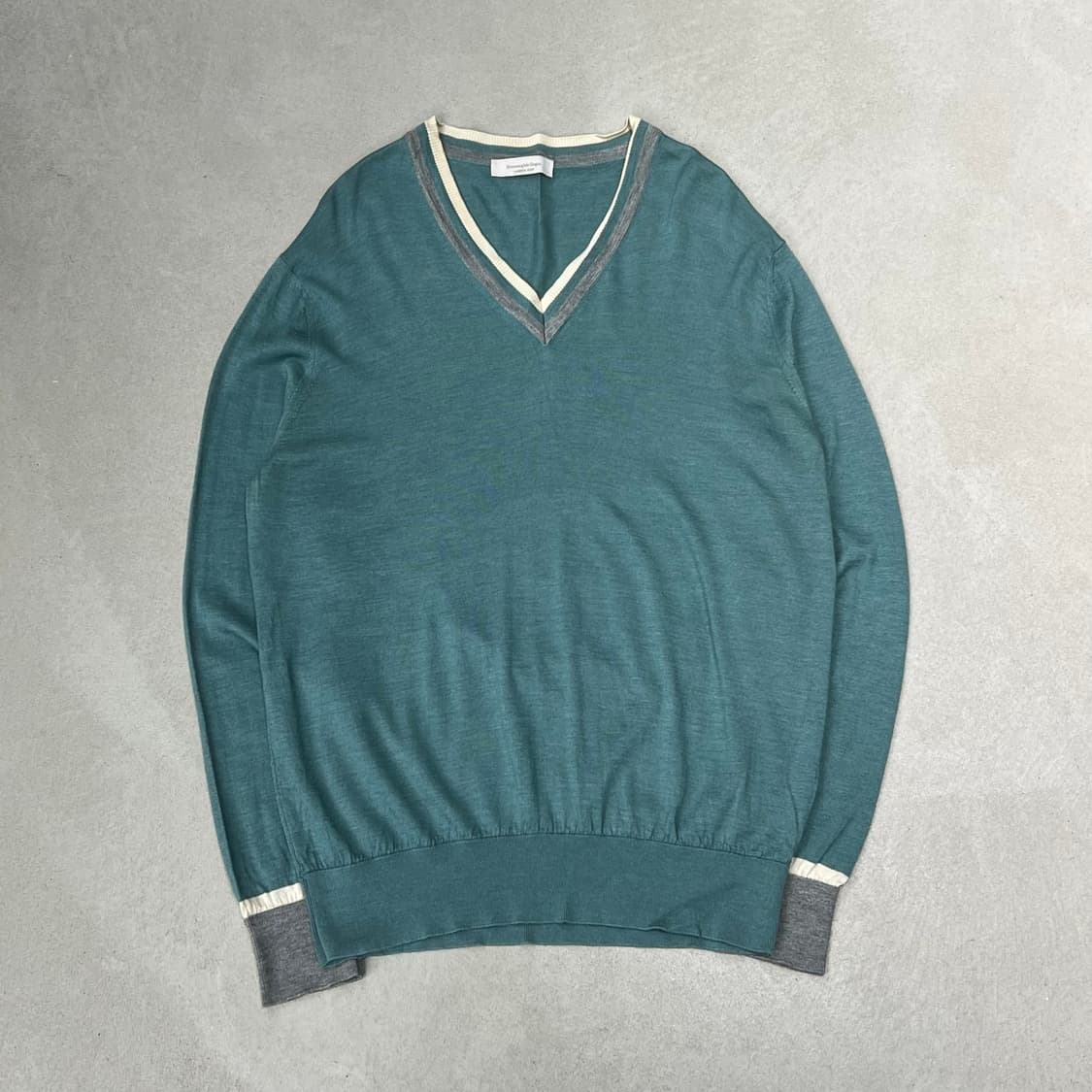 에르메네질도 제냐 브이넥니트 s09260 상품이미지1