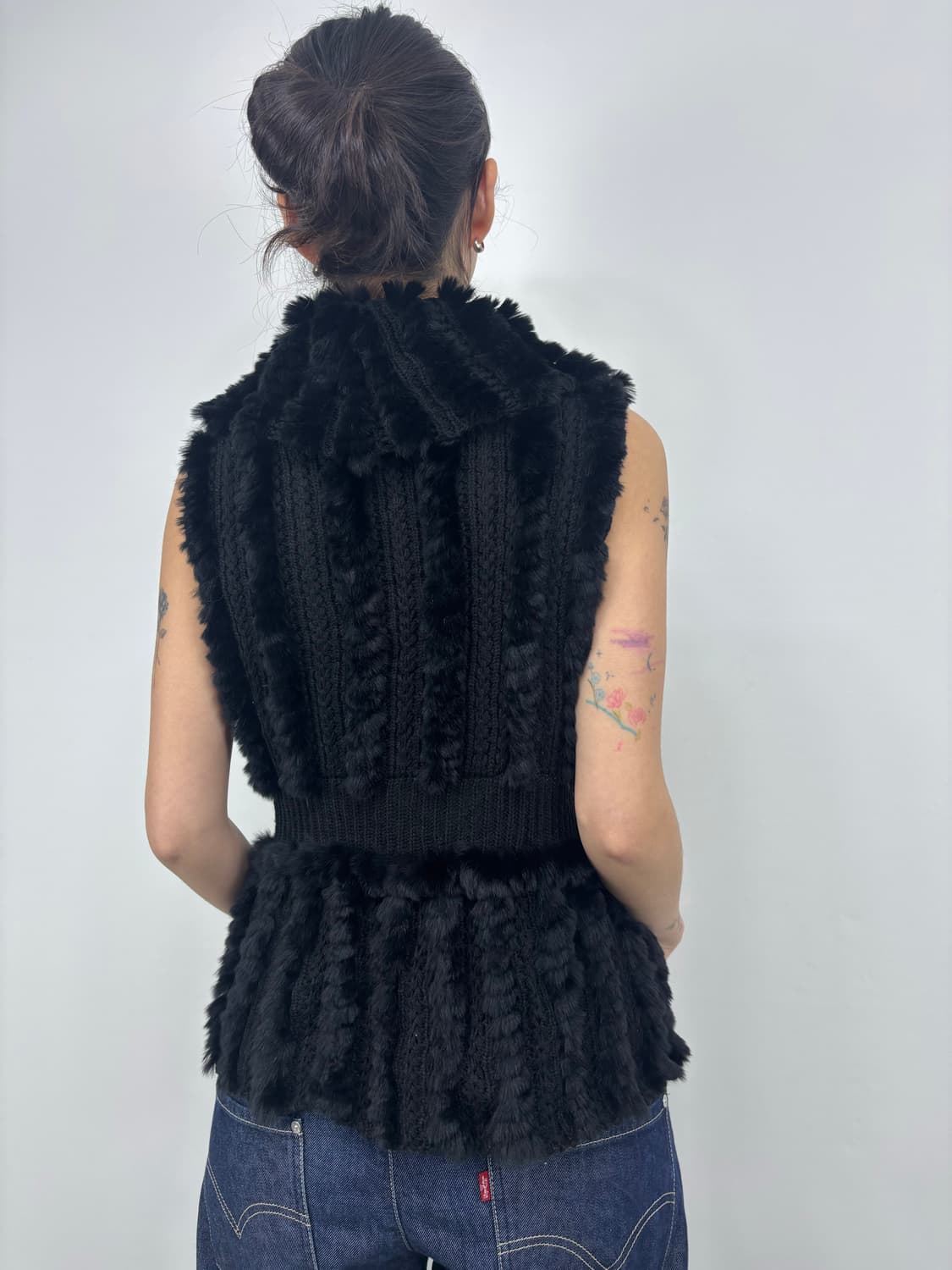 FUR KNIT VEST 상품이미지1