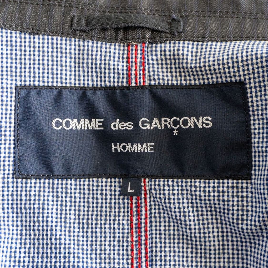 꼼데가르송 옴므 울 체스터필드 코트 상품이미지6