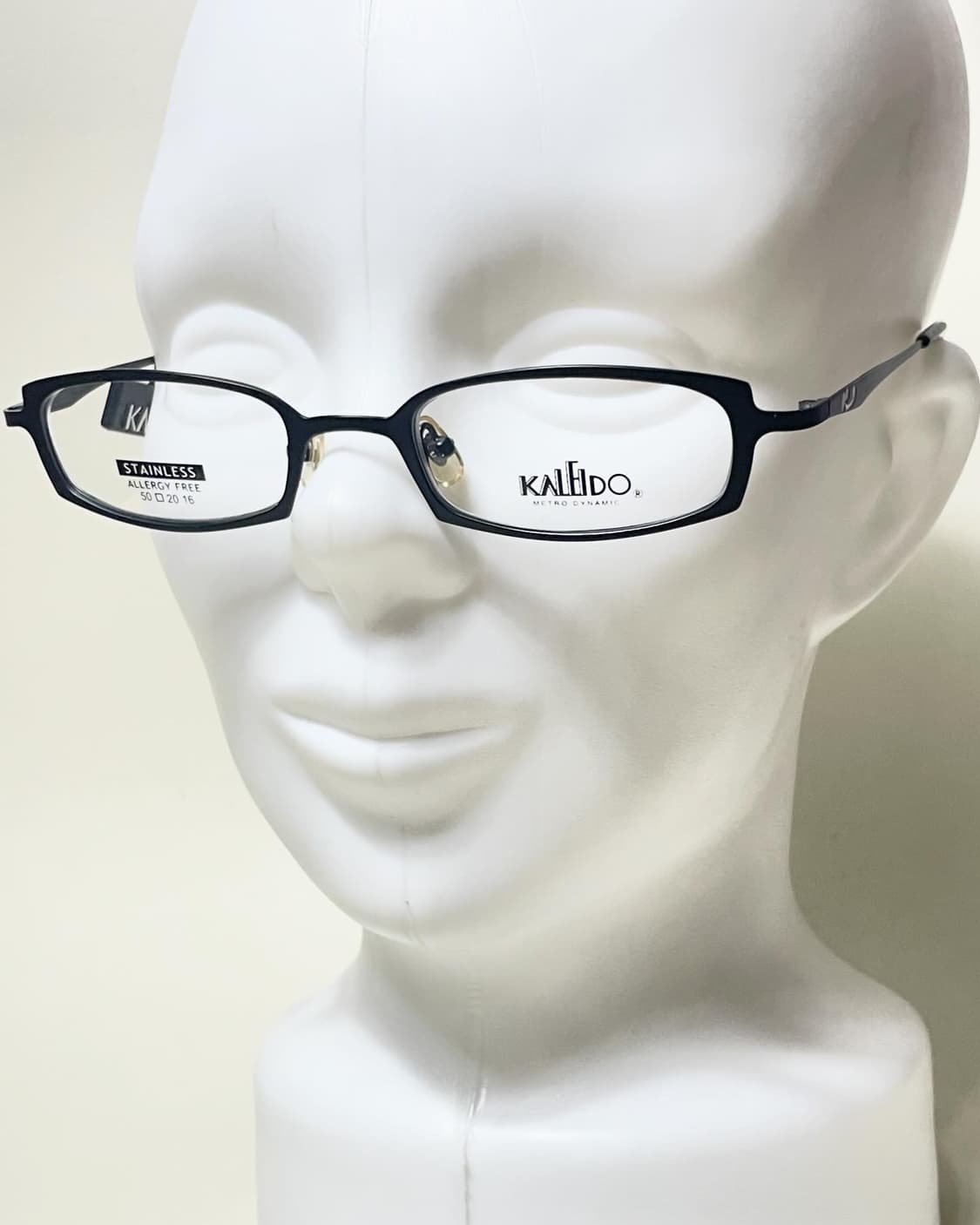 KALEIDO 슬림 스퀘어 블랙 빈티지 안경 상품이미지8