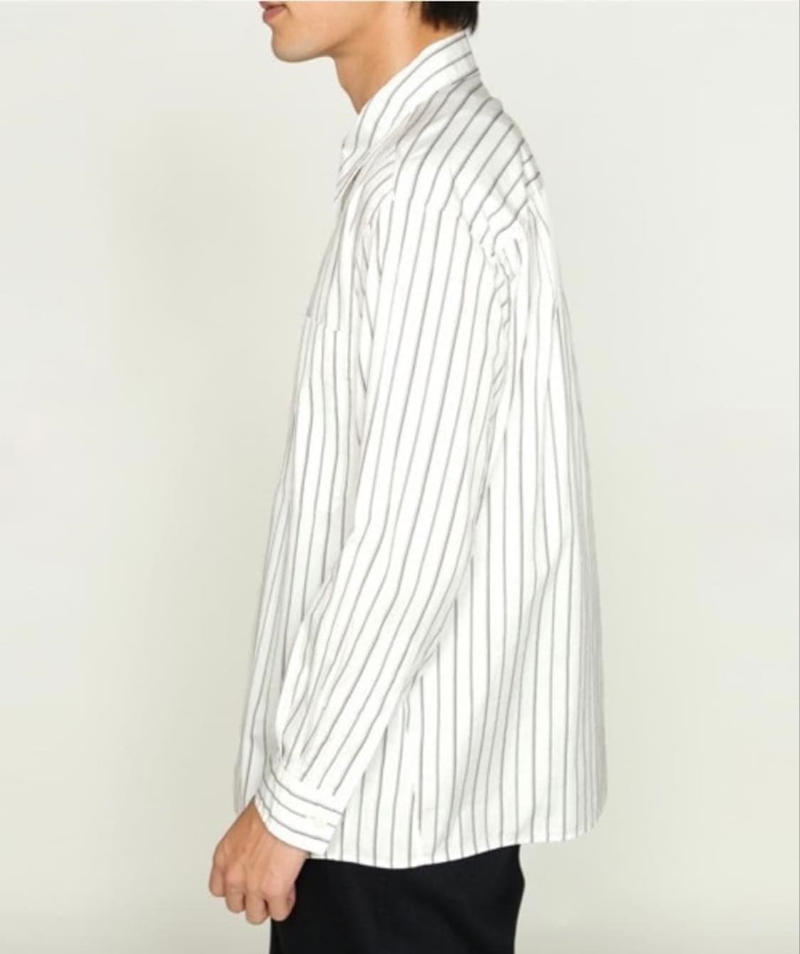 마가렛 호웰 포플린 스트라이프 셔츠 상품이미지6