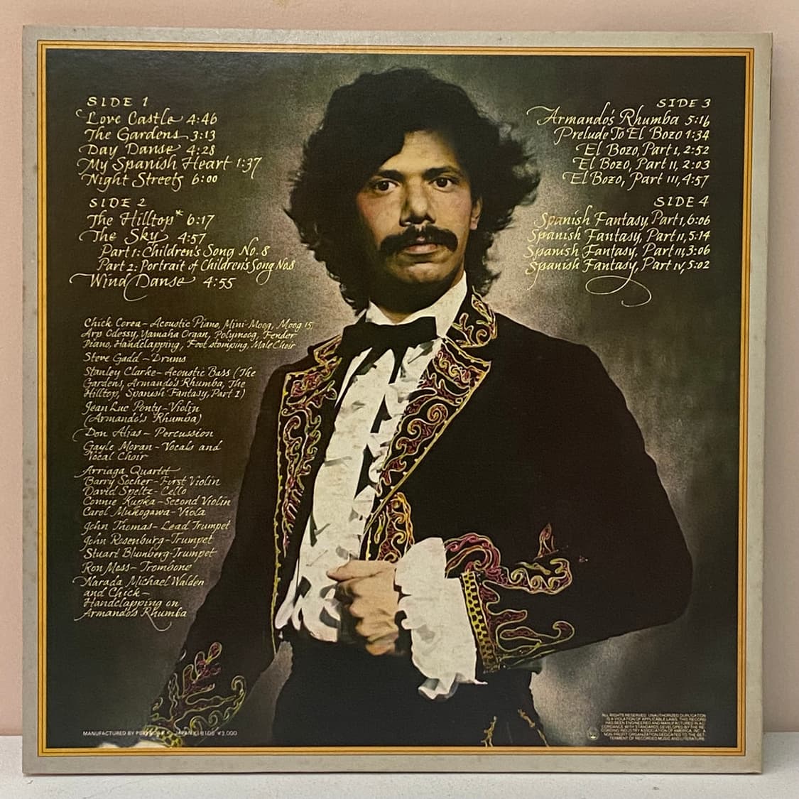 (LP-초민트시리즈) Chick Corea - My Spanish Hea 상품이미지2