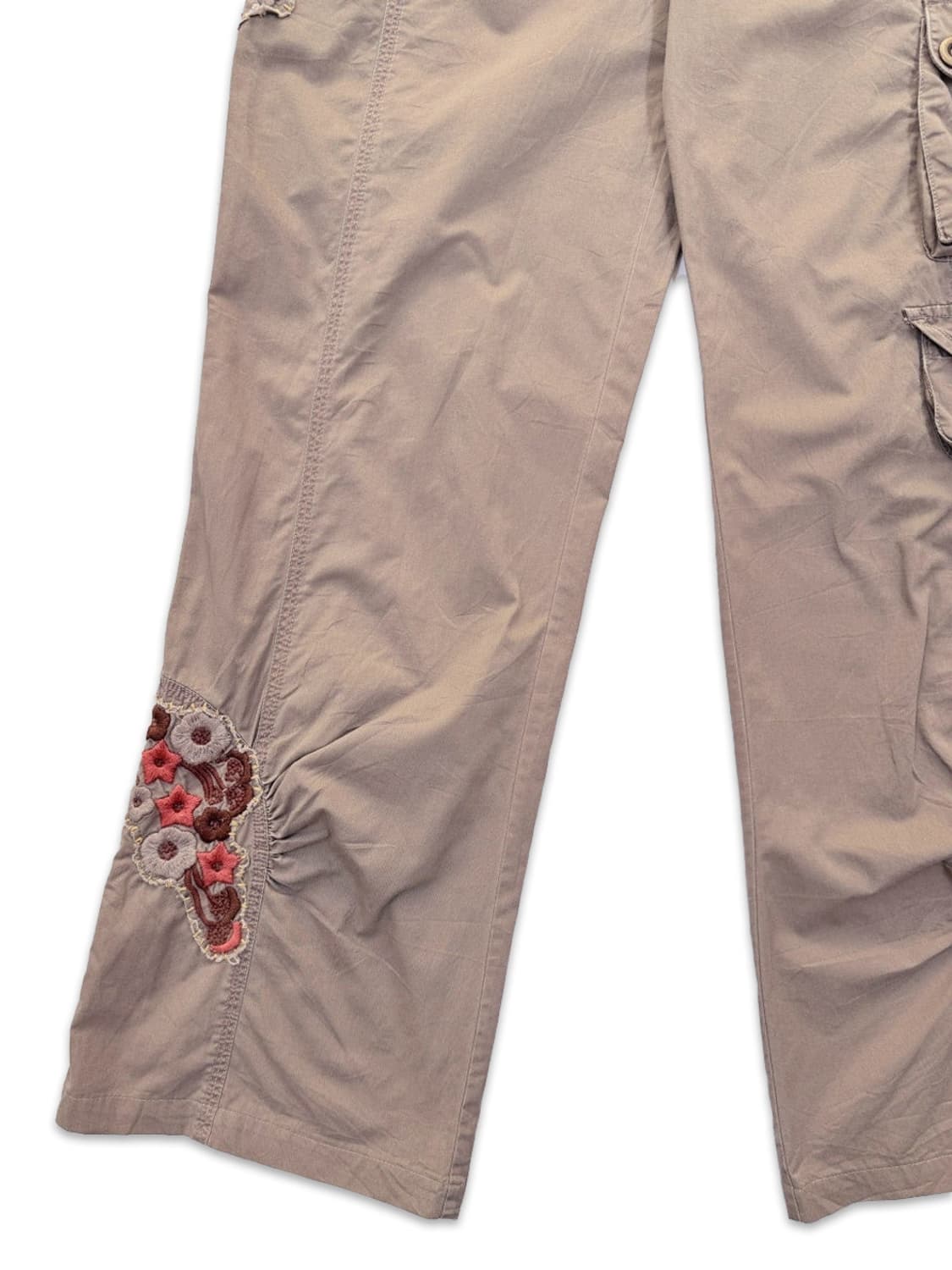 빈티지 Takuya 디테일 와이드 카고 팬츠 상품이미지5