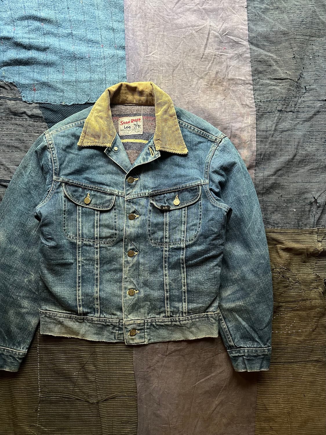 60s USA LEE 빈티지 리 스톰라이더 101 LJ 데님 자켓 상품이미지2