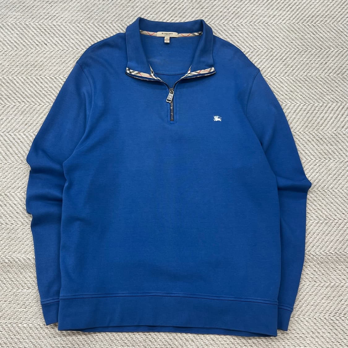 버버리 반집업 코튼셔츠 +명품감정서 r2933 상품이미지1