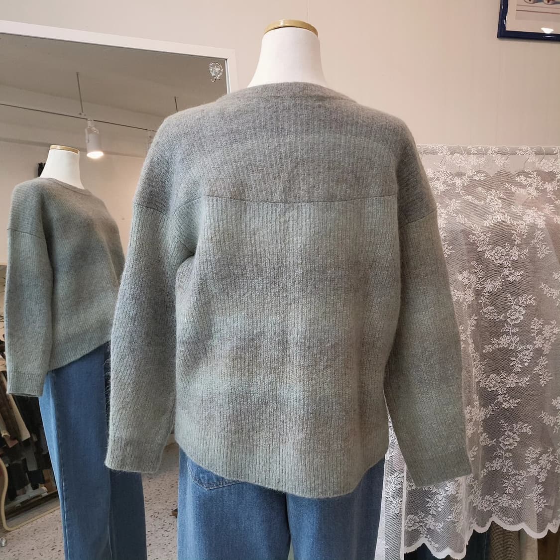 Vov 알파카울 그라데이션 니트 상품이미지7