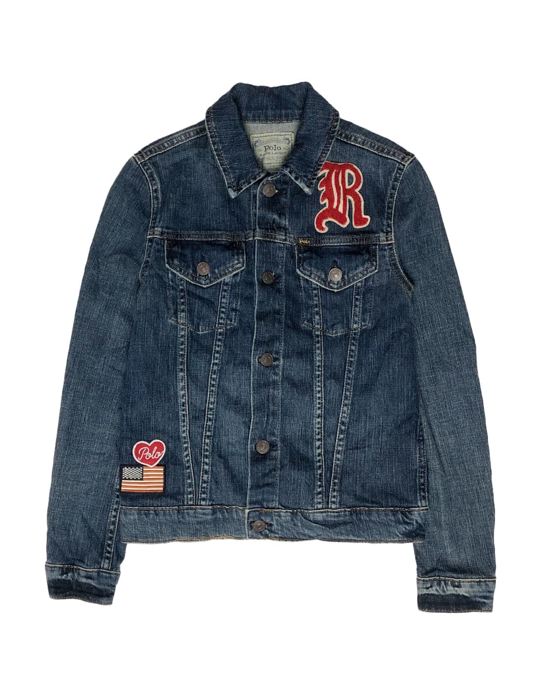 POLO Ralph Lauren 패치 데님 자켓 상품이미지1