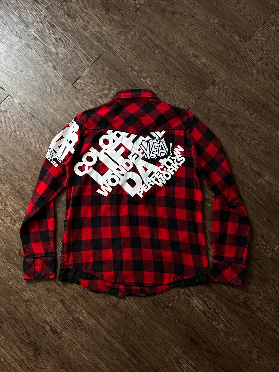 Sorridere 펑키 디테일 플레이드 체크 셔츠 상품이미지7