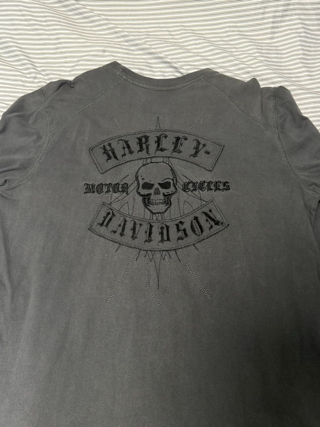 [할리데이비슨] 스컬 롱슬리브 XL 상품이미지3