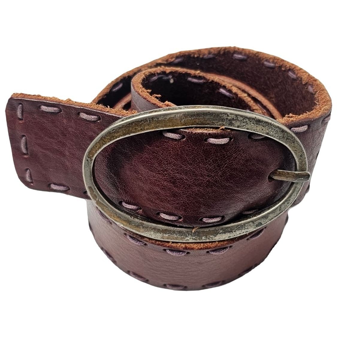 빈티지 스티치 가죽 벨트 상품이미지1