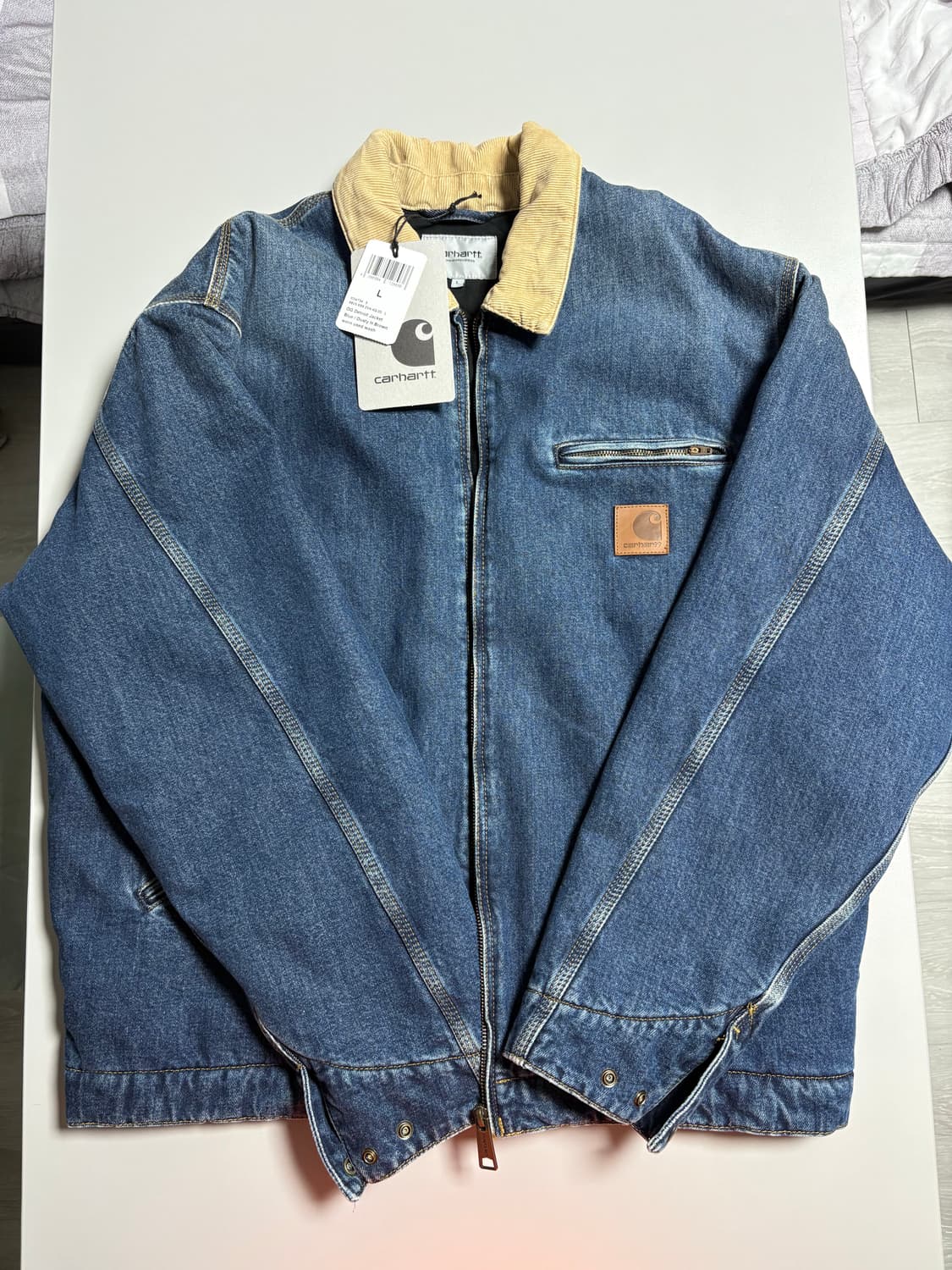 칼하트 wip 디트로이트 데님 자켓 상품이미지1