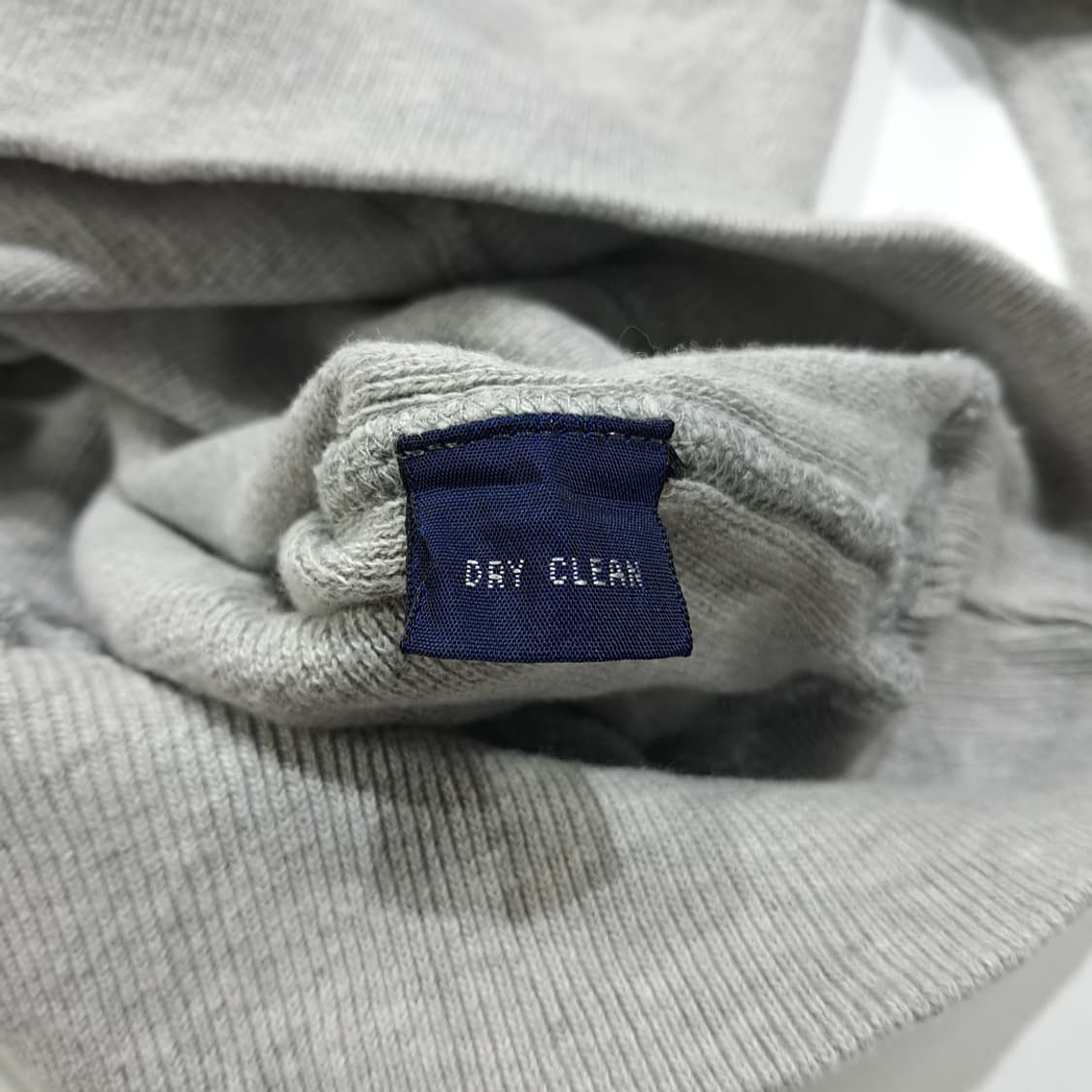 CL021 폴로 코튼 90s블루라벨 USPOLO 그레이 니트 스웨터 상품이미지5