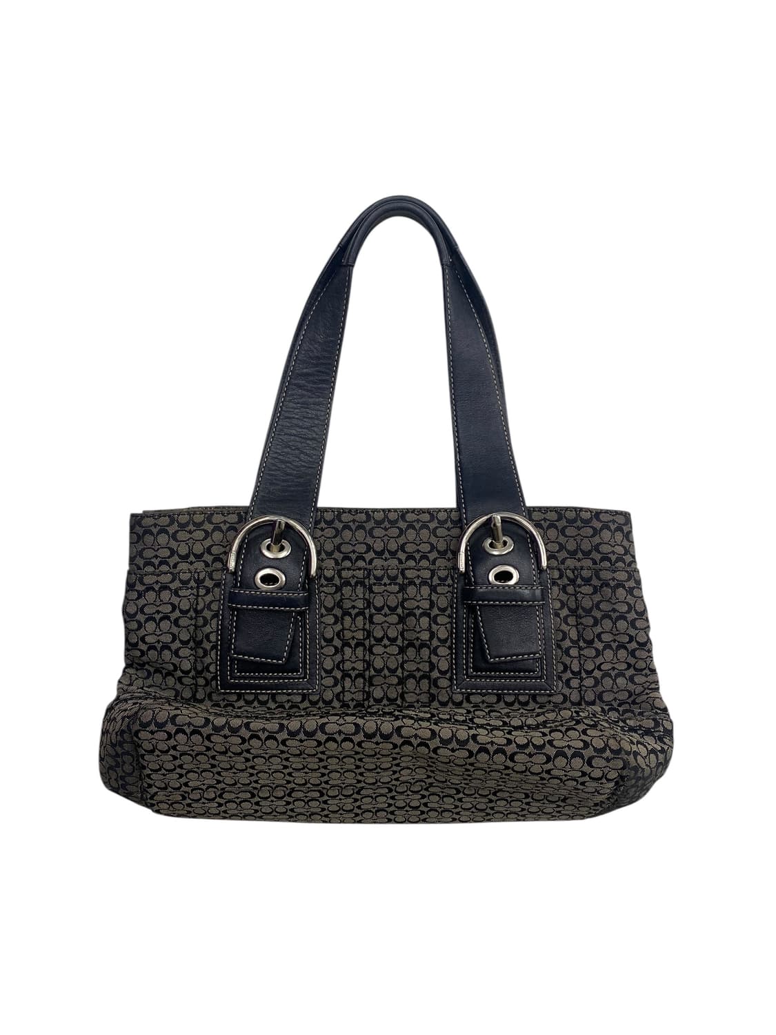 코치 y2k 블랙 숄더백 상품이미지2