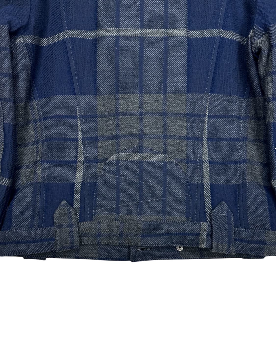 알렉산더 맥퀸 울 체크 라이더 자켓 상품이미지7