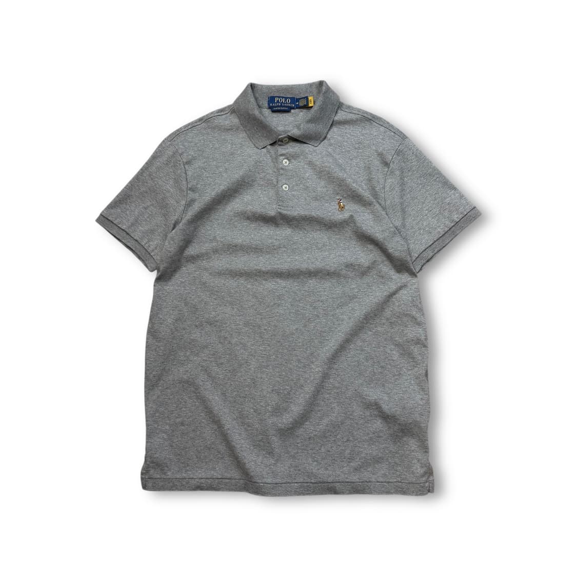 폴로 랄프로렌 소프트 코튼 커스텀 슬림핏 폴로 셔츠 상품이미지1
