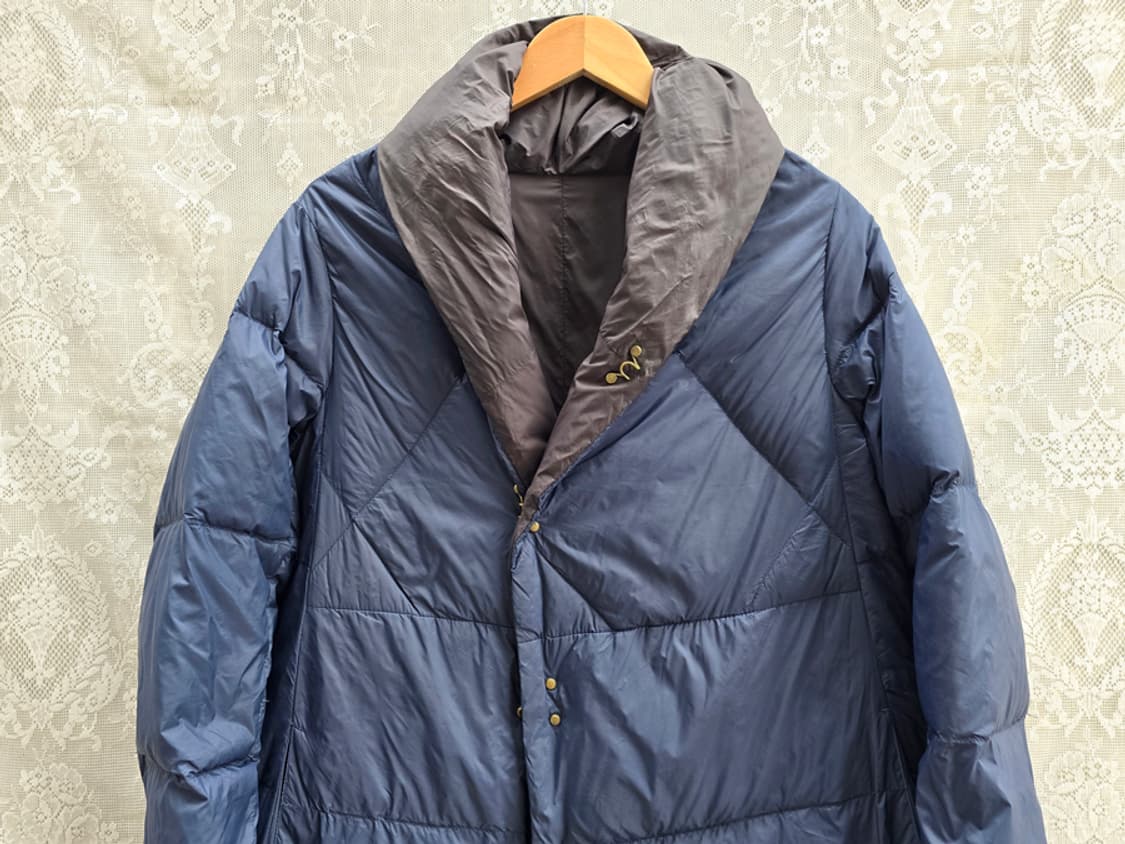 일본 네추럴 런드라이 패딩 양면 코트 상품이미지8