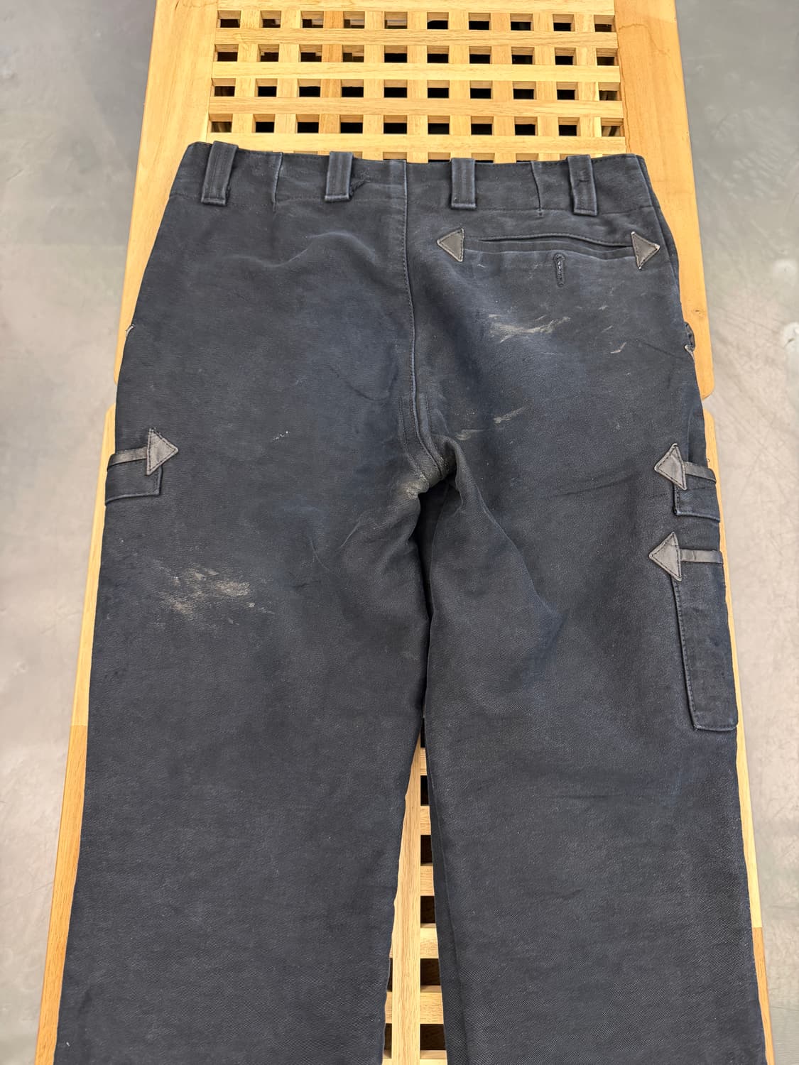 80s GERMANY LOGGER MOLESKIN 블랙몰스킨팬츠 상품이미지8