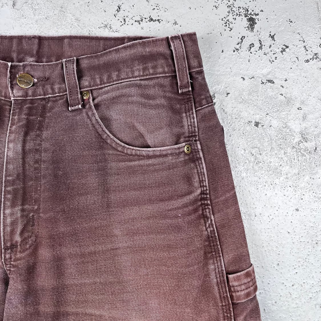 빈티지 칼하트 더블 해머루프 카펜터 팬츠 B174DKB 상품이미지6