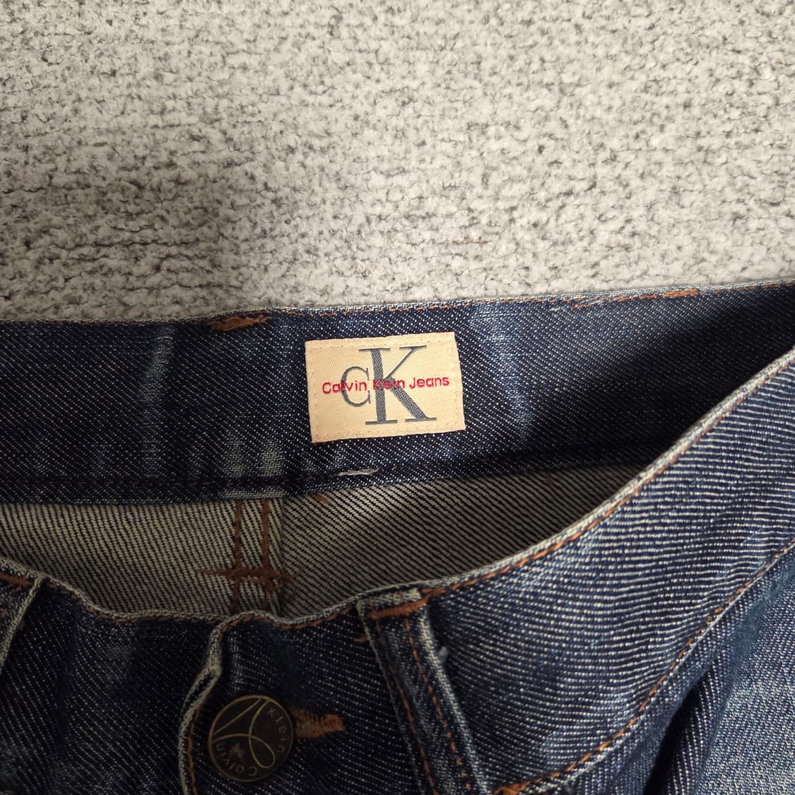 Calvin Klein 캘빈 클라인 빈티지 데님 팬츠 30-31 상품이미지4