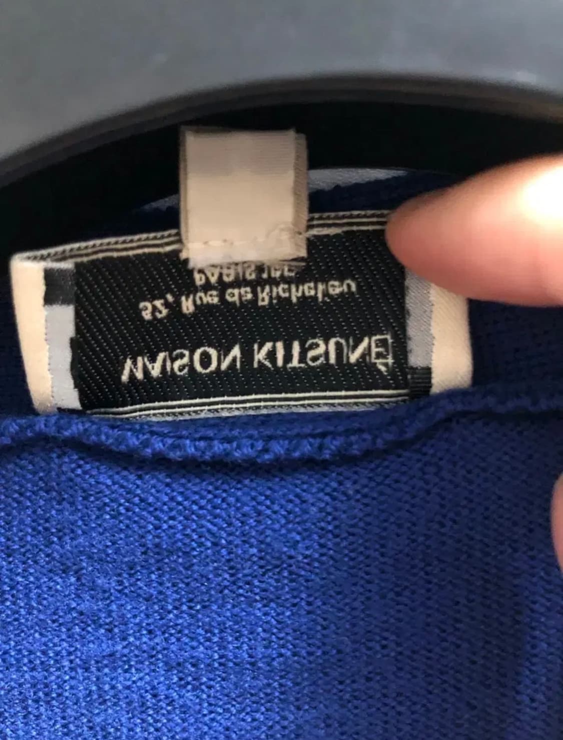 메종키츠네 정품 폭스 로고 가디건 상품이미지7