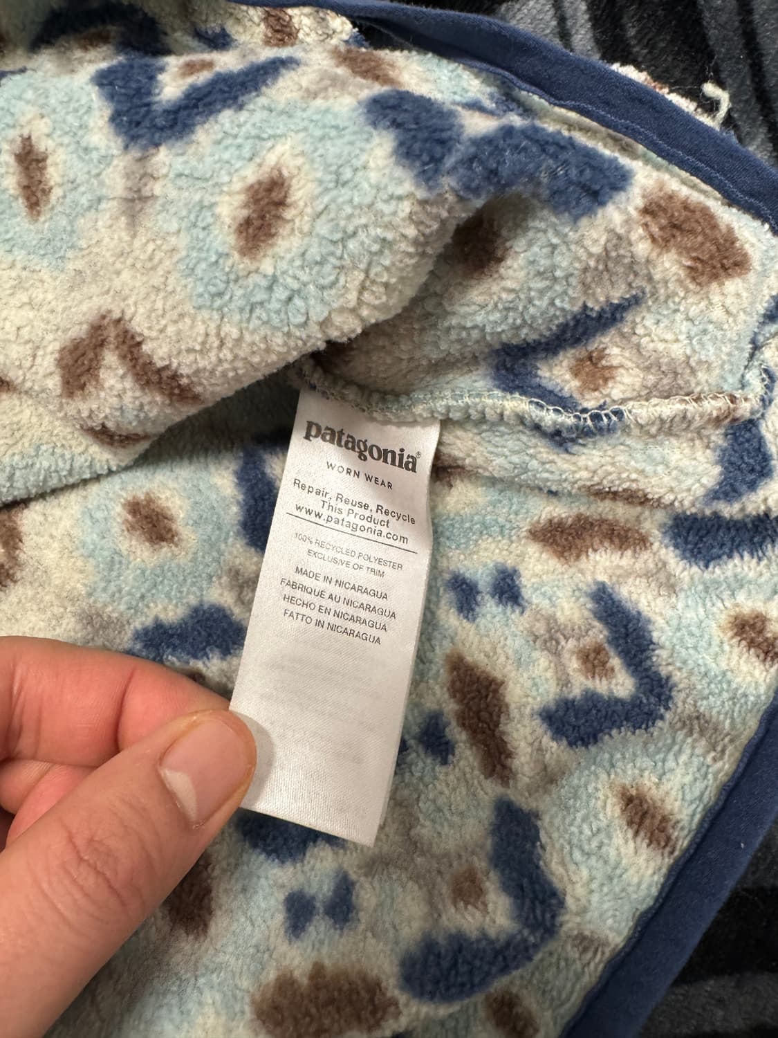 파타고니아 신칠라 스냅 티 풀 오버 툰드라 클루스터 빅 스카이 블루 상품이미지6