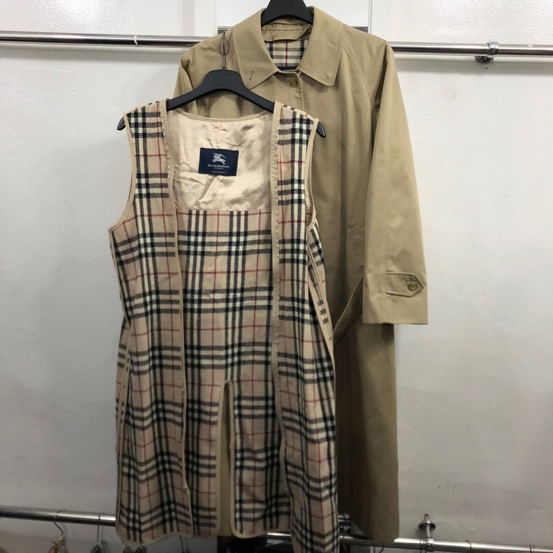 M 버버리 싱글 트렌치 롱코트 상품이미지2
