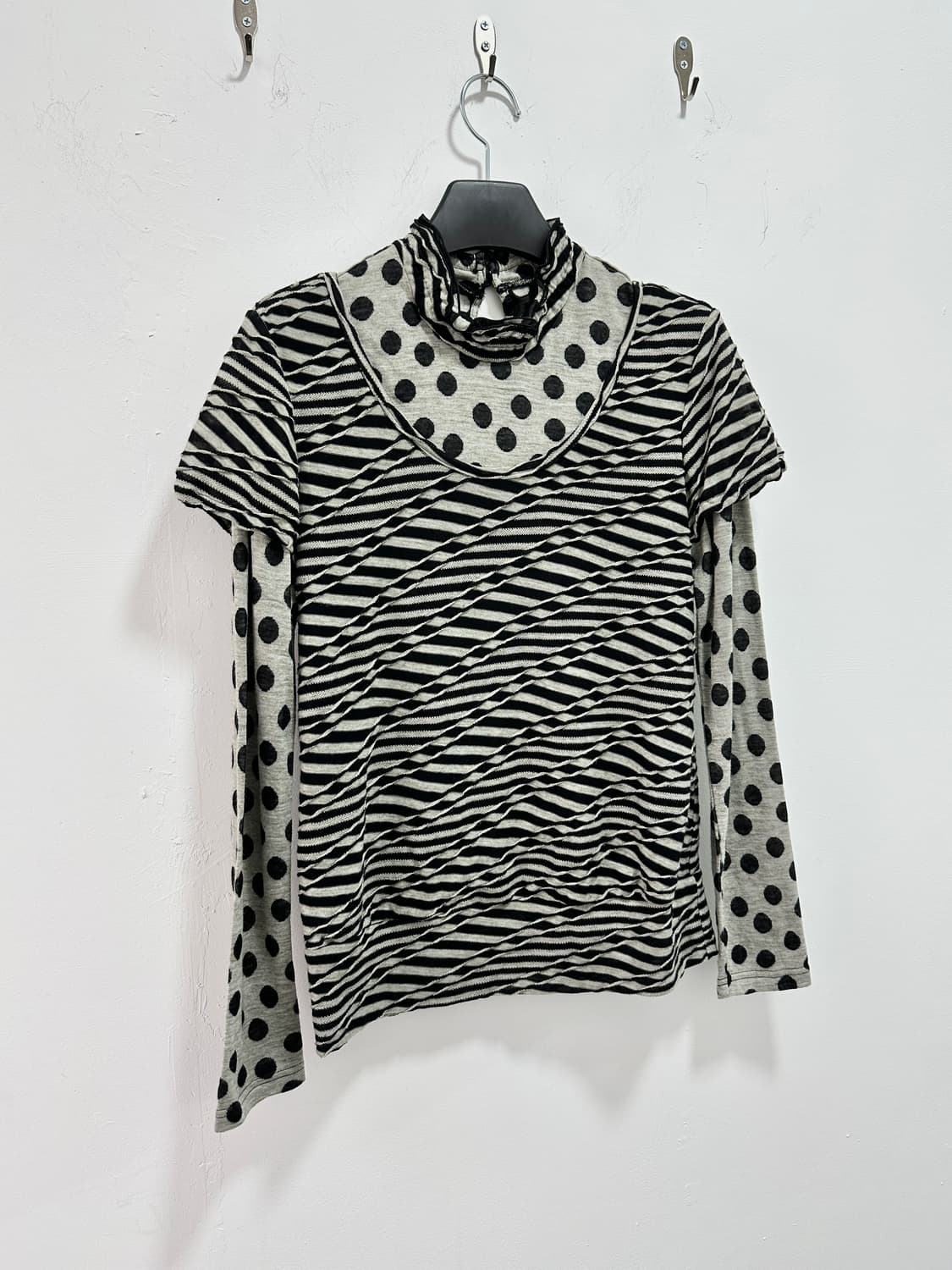 Vintage dot layered sleeve 상품이미지9