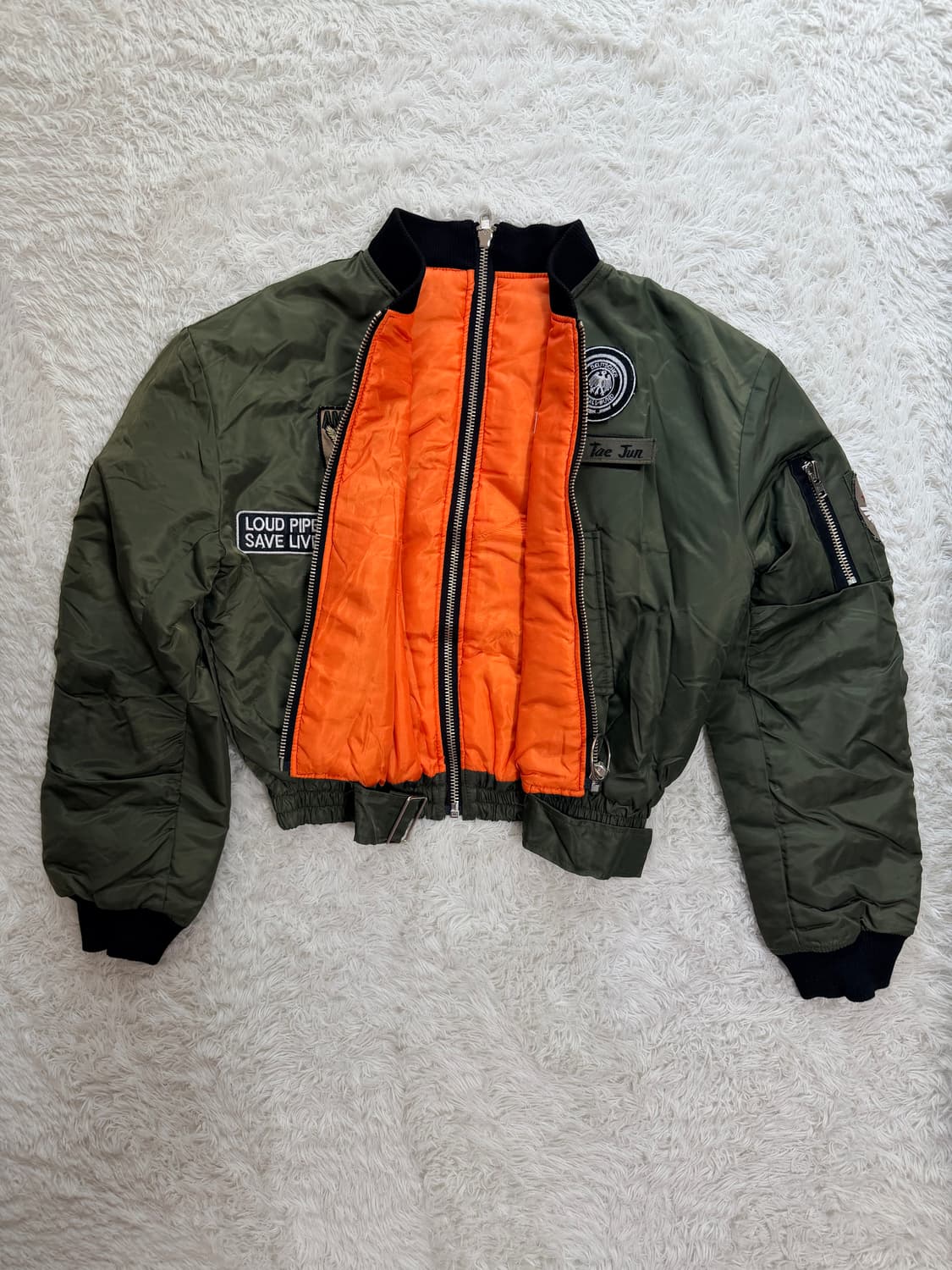 SICKOS 서울 빈티지 항공 점퍼(M) 상품이미지2