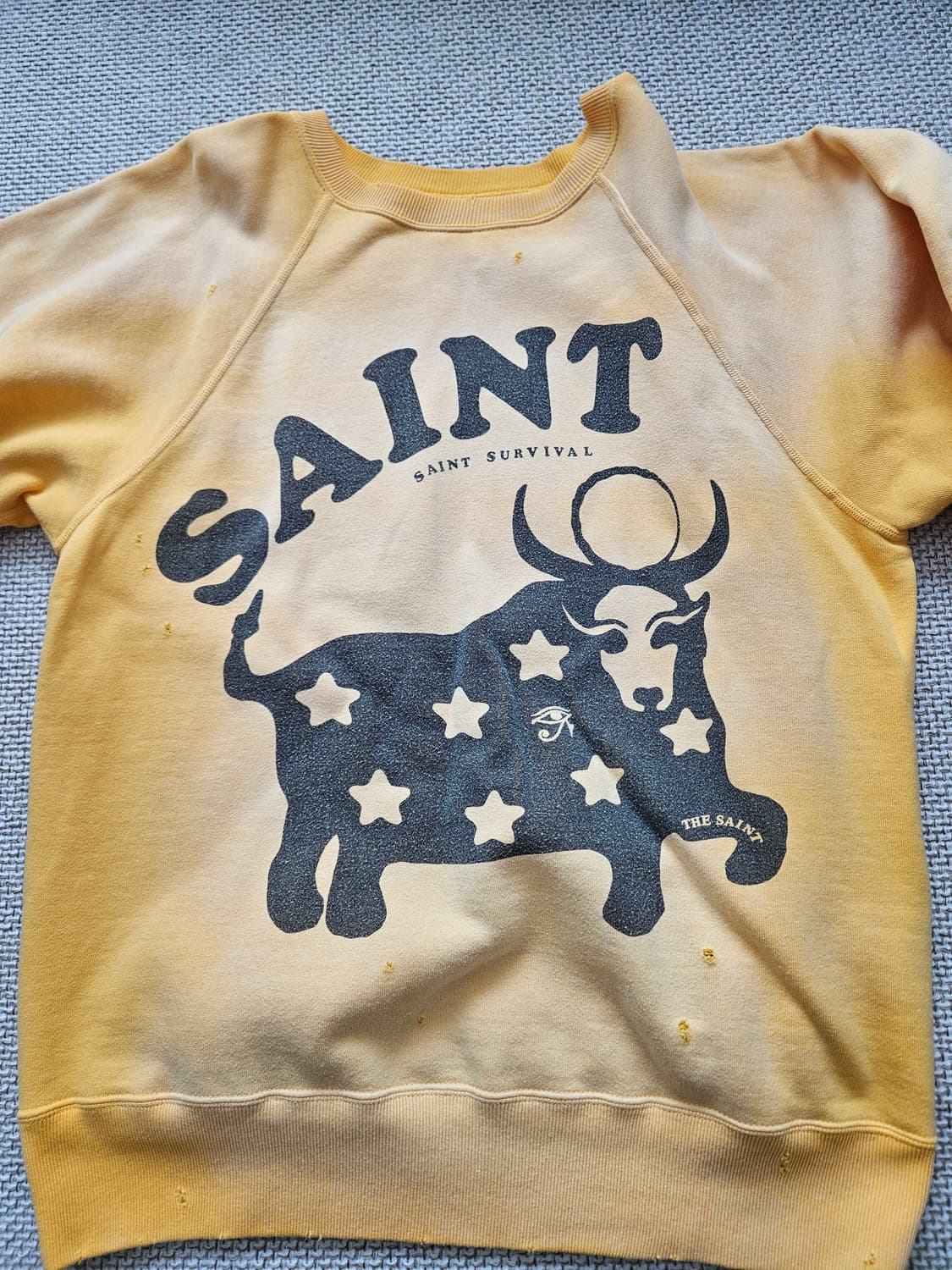 세인트 미카엘 cow 스웨트셔츠 M  상품이미지4