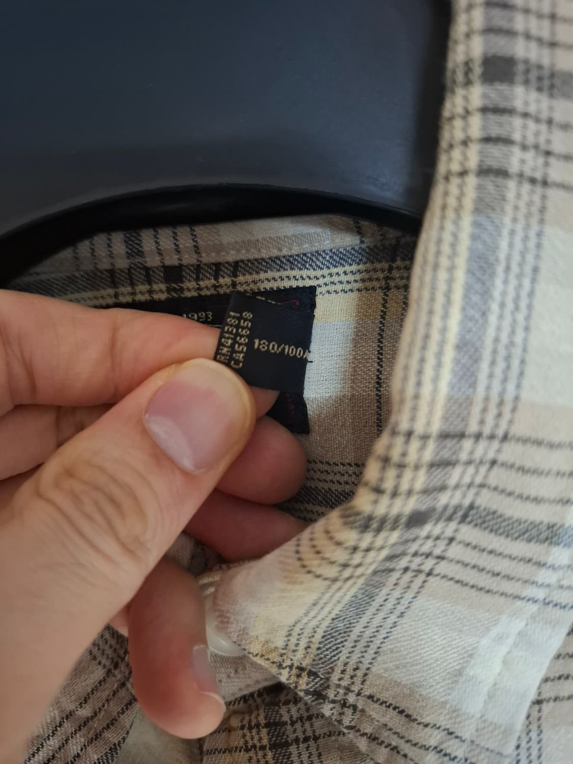 L RRL 플래드 트윌 체크 워크 셔츠 남방 상품이미지4