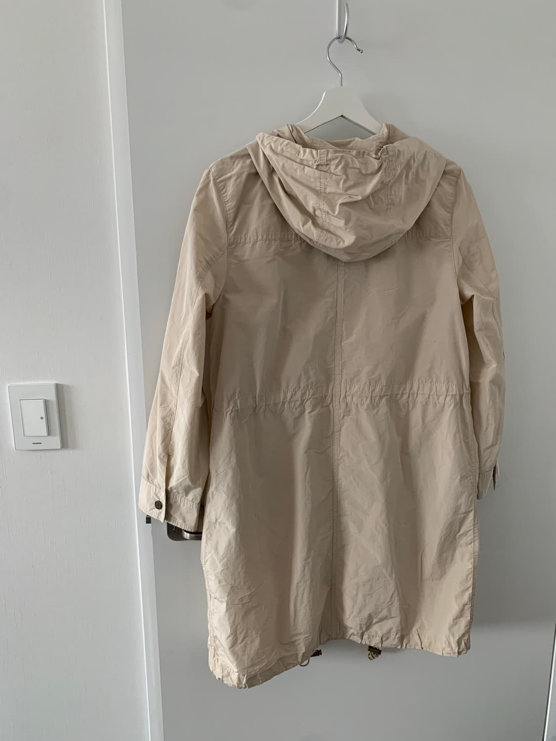 베이지 나일론 점퍼 상품이미지5