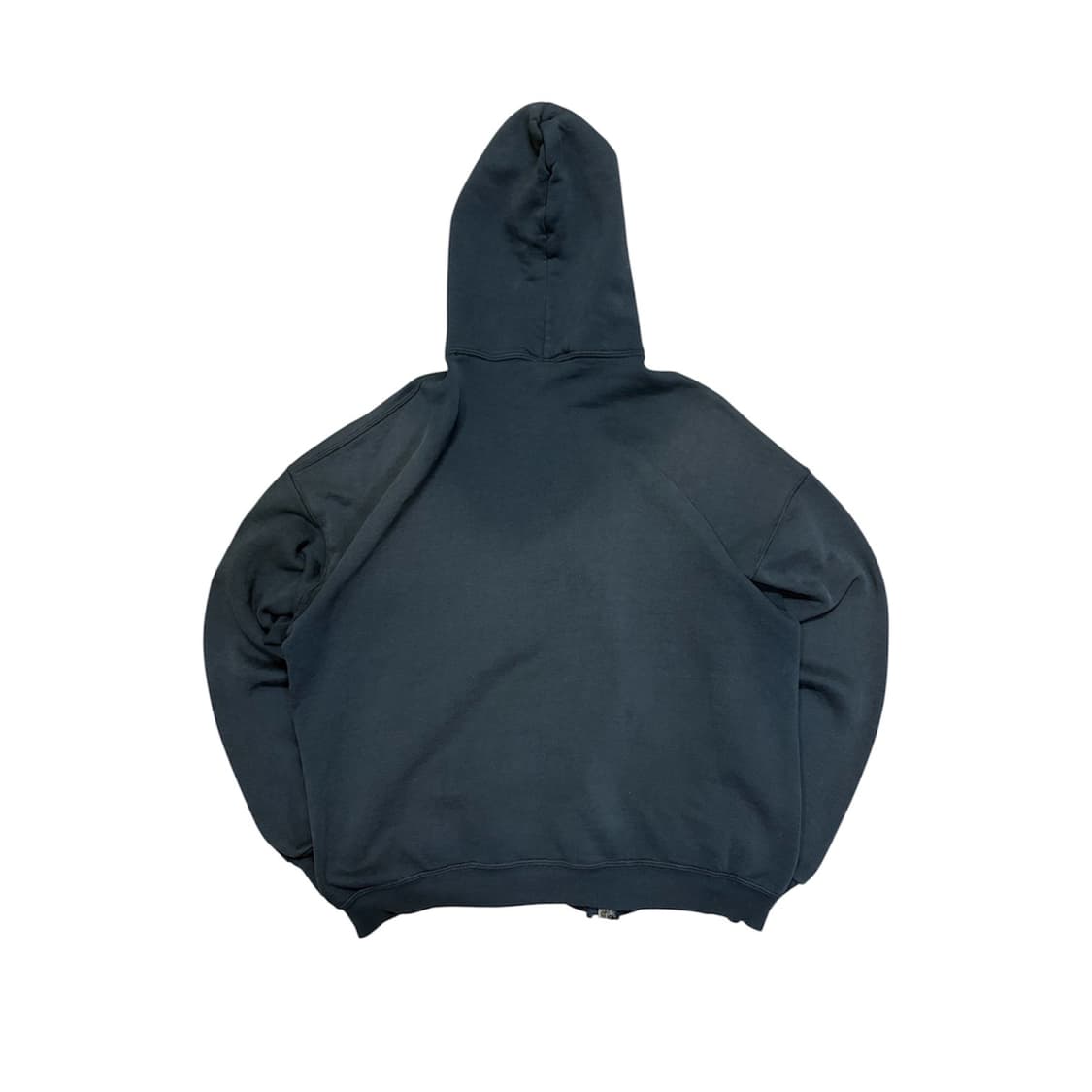 90s 빈티지 러셀 후드집업 블랙 faded 상품이미지4