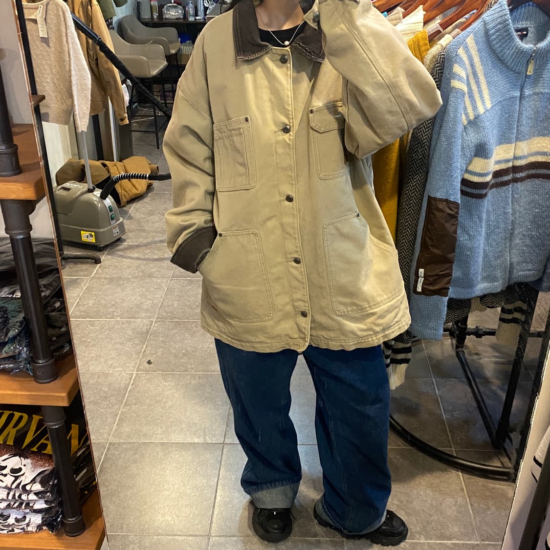 [NO.9] VTG 카라 워크자켓 상품이미지4