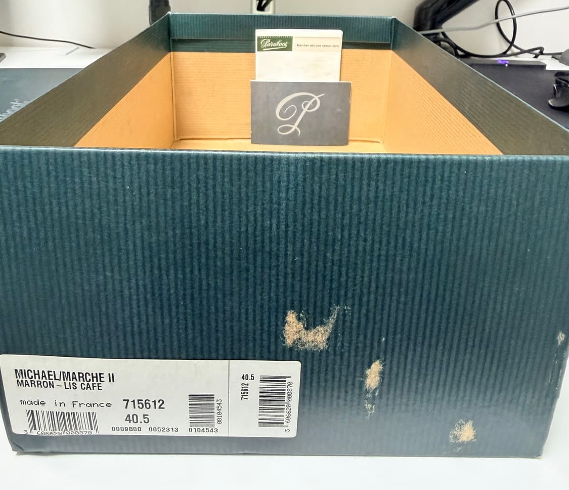 [파리 매장판] 파라부트 미카엘 마룬 40.5 (255~260) 판매합니 상품이미지9