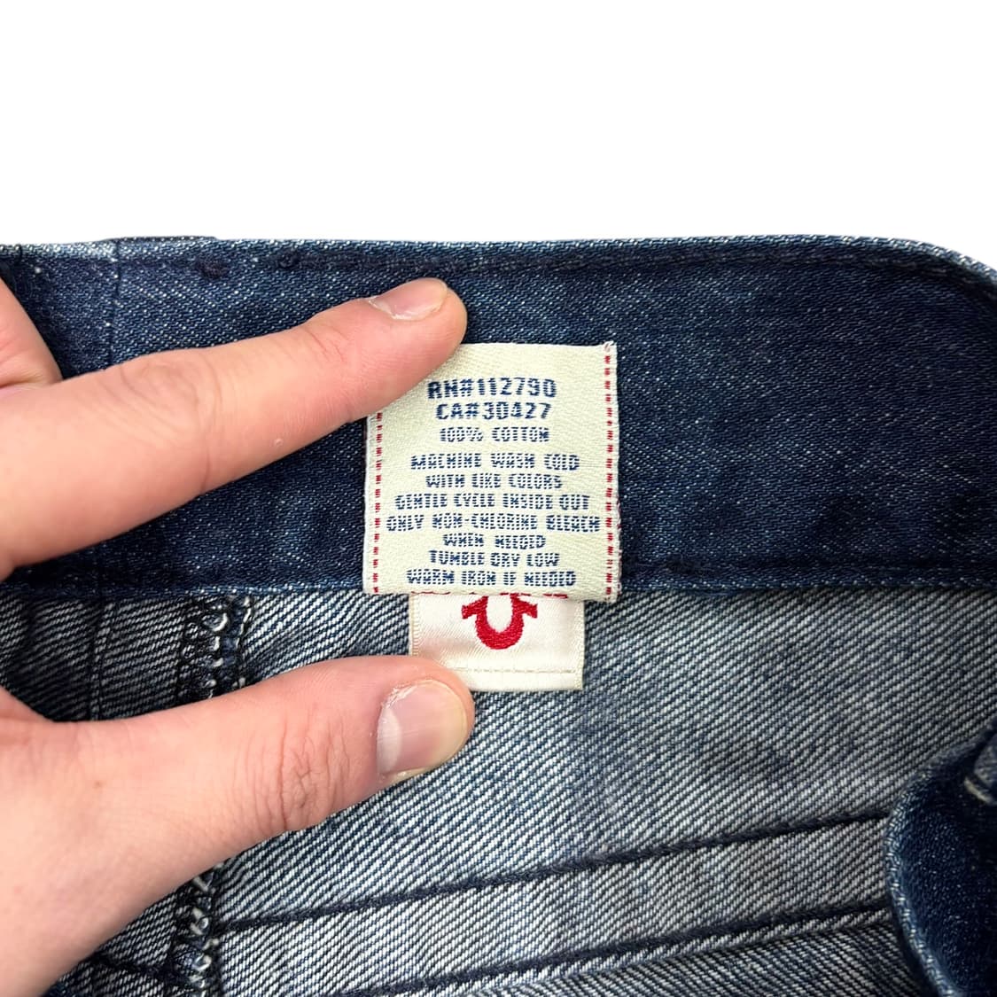 (30) 트루릴리전 스트레이트핏 데님 팬츠 made in USA 상품이미지6