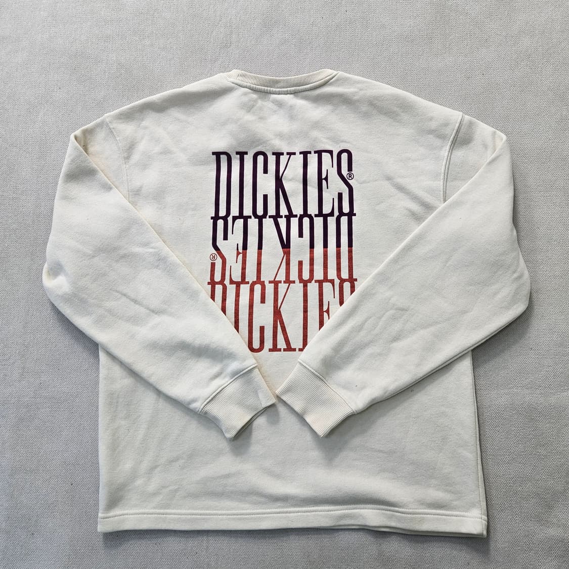 M 디키즈 로고 오버핏 스웻 맨투맨(얼룩 0408Y 상품이미지2