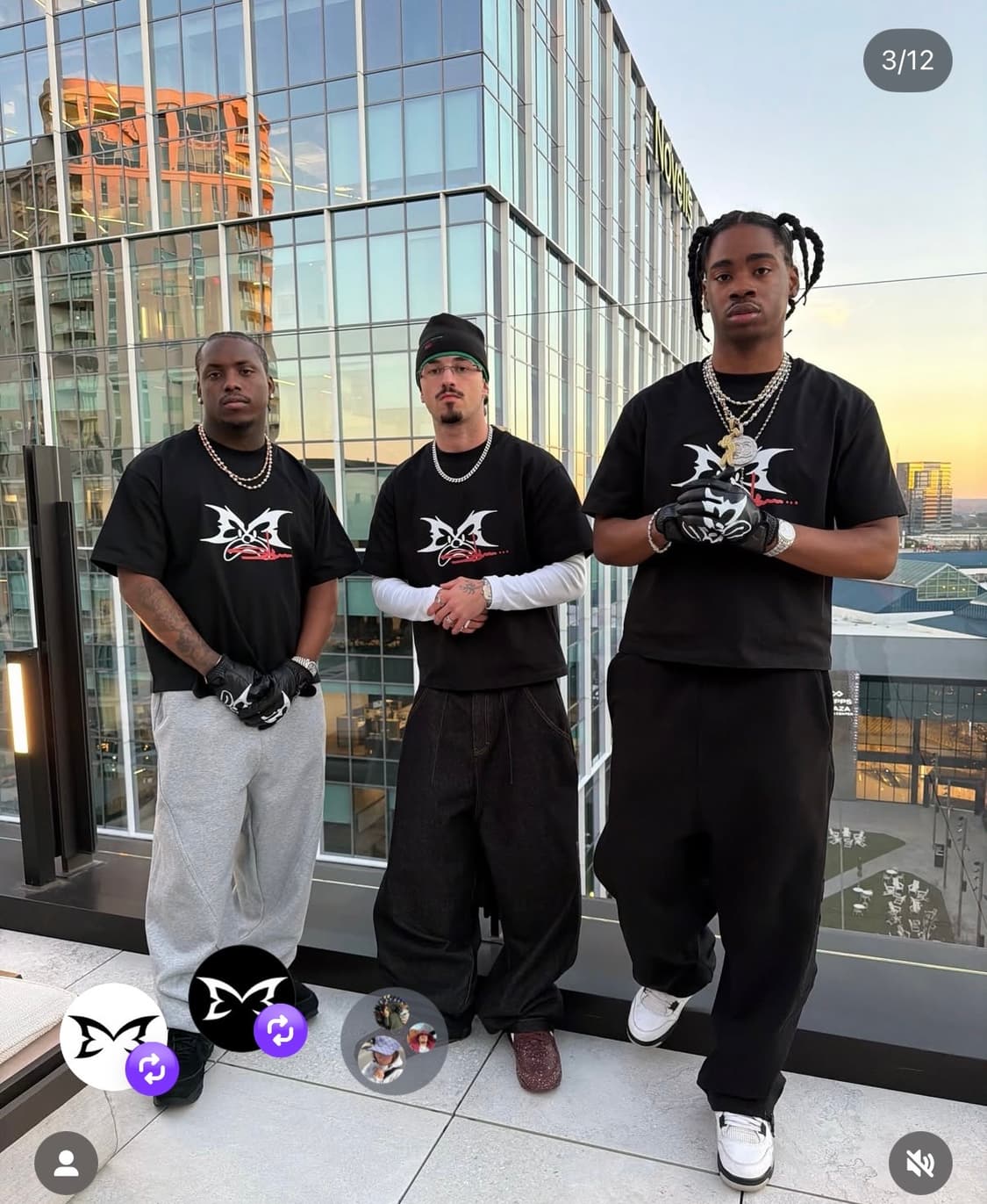 (M) MERTRA x Slawn 티셔츠 블랙 상품이미지8