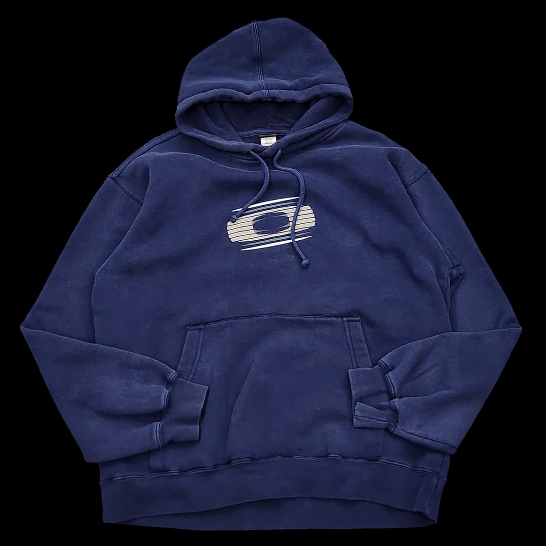 오클리 네이비 빅로고 후드티 상품이미지1