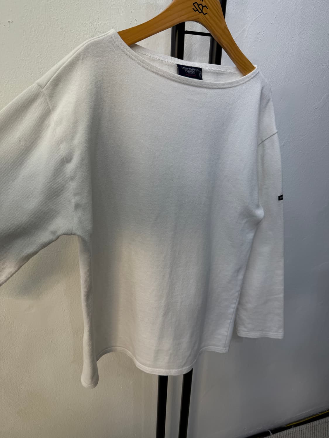 정품) 세인트제임스 길도 흰색 티셔츠 M 상품이미지2