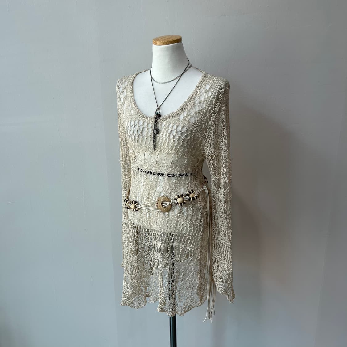 그런지 crochet loose knit 상품이미지5
