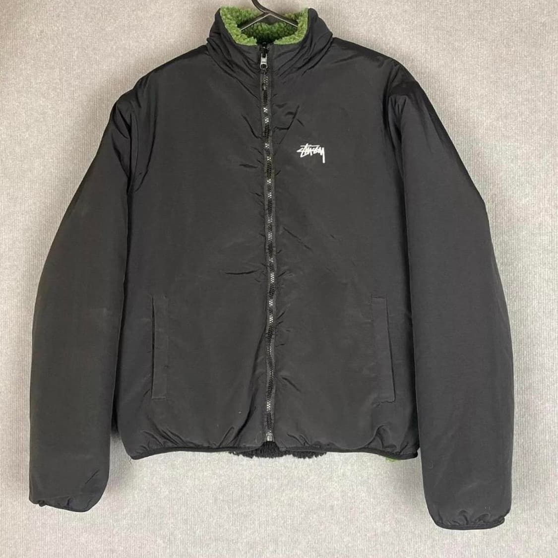 스투시 8볼 쉐르파 자켓 그린 상품이미지4