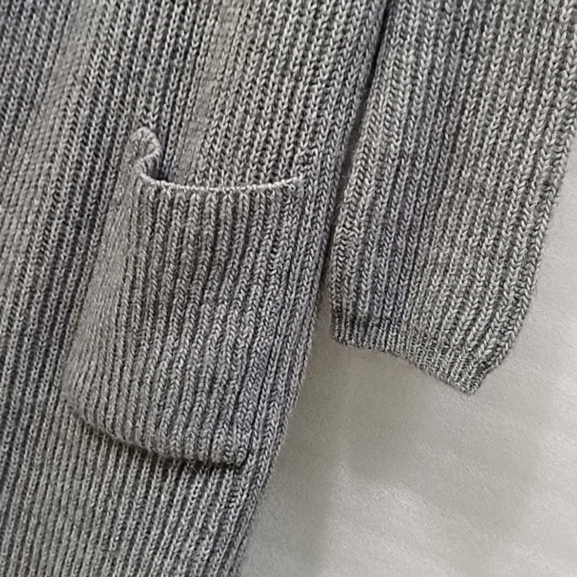 한섬 더에디터 알파카 울 롱 니트 자켓 코트 가디건 여성 S M 사랑봉봉 상품이미지7