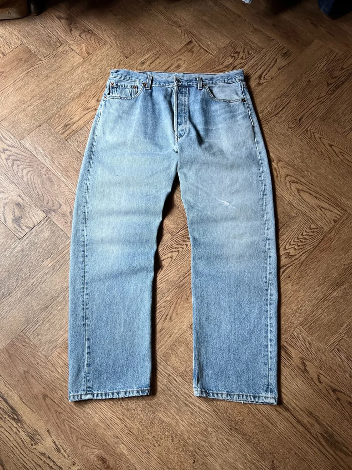 [36]00's 리바이스 501 Made in USA 데님 팬츠 S22 상품이미지1