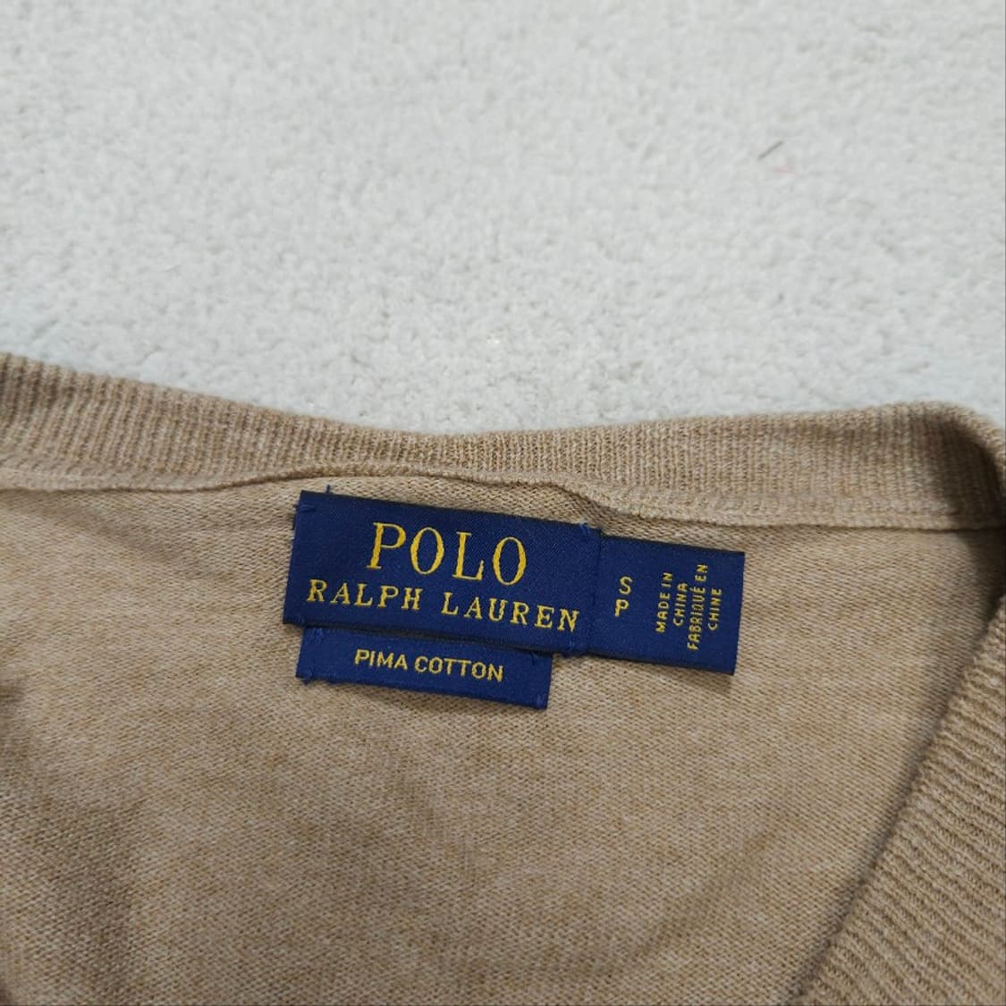 폴로 랄프 로렌 피마 코튼 가디건 S 상품이미지4