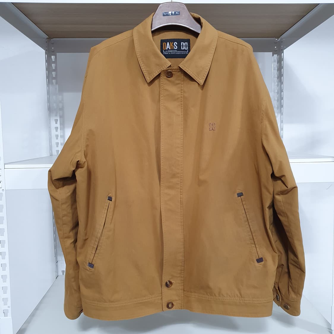 닥스 런던 남성 브라운 워크 자켓 머스타드 블루종 아메카지 올드스쿨 상품이미지1