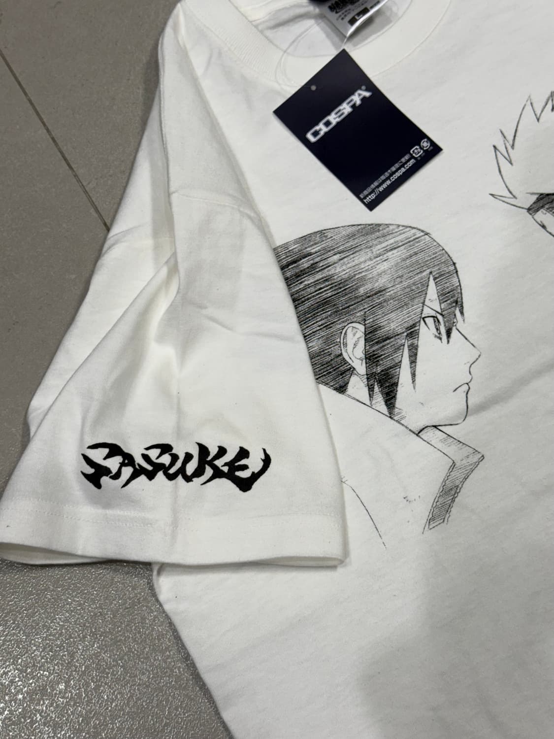 나루토vs사스케 코스파 공식 머천다이즈 반팔 티셔츠 상품이미지3