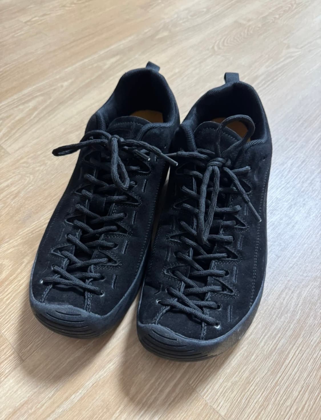 킨 재스퍼 스웨이드 스니커즈 블랙 270 상품이미지1